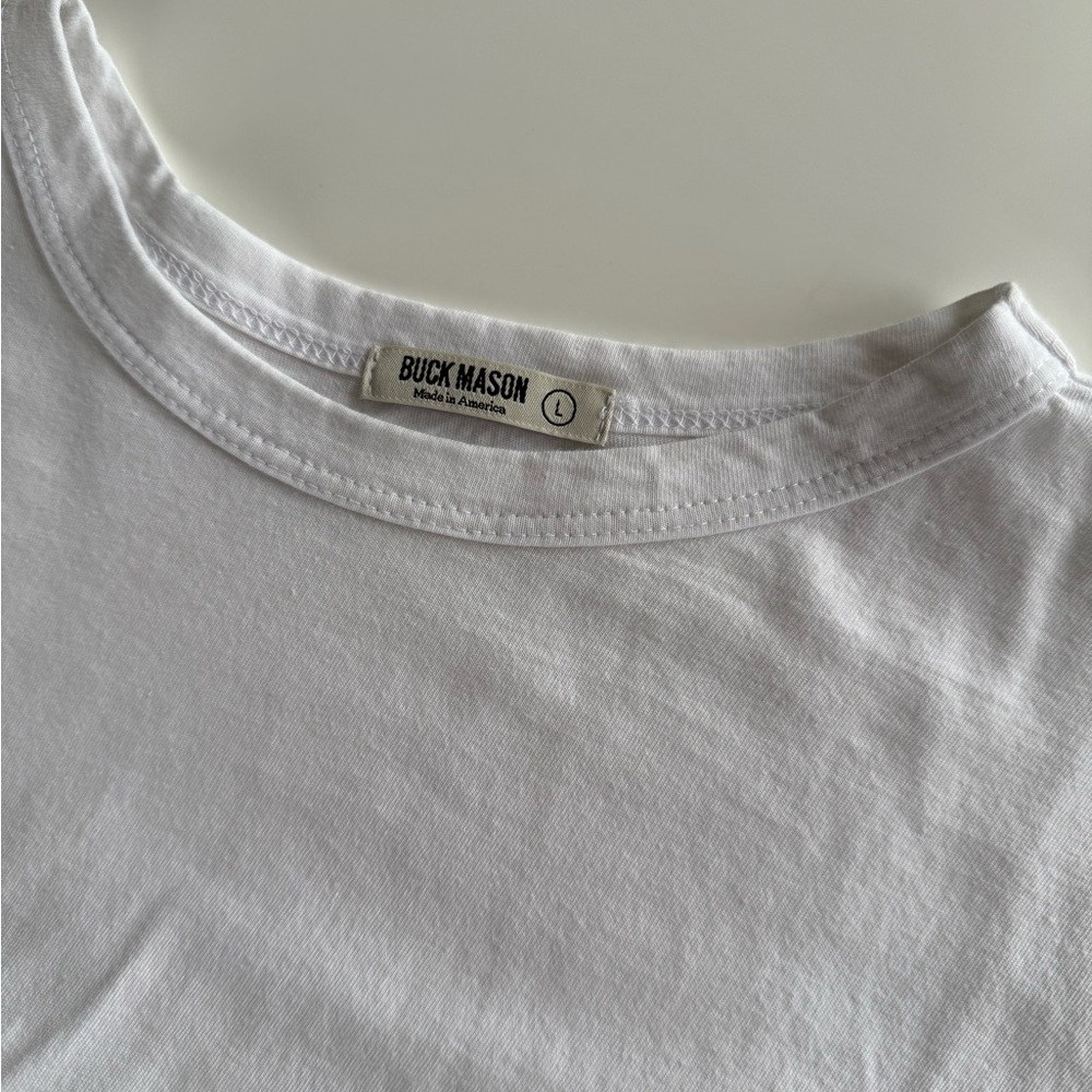 Buck Mason Crisp White Tee